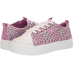 NWT Girl’s Keds Triple Step Sneakers Pink Leopard Print Size 13